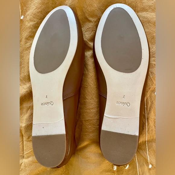 Quince Italian Leather Ballet Flat Size 7 - Picture 5 of 5